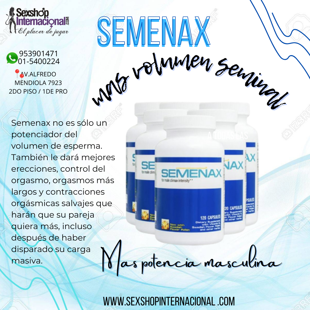 cápsula para aumentar el volumen del semen